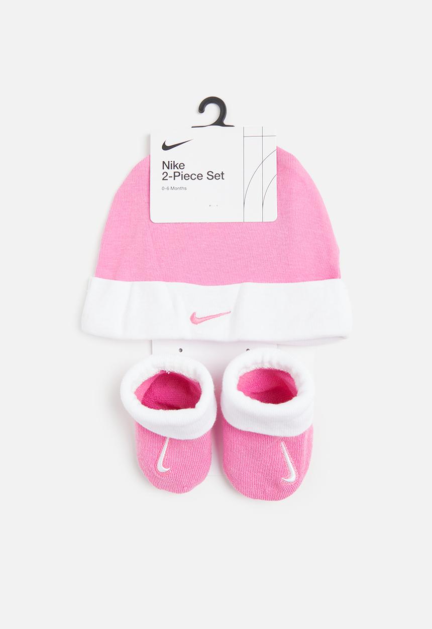 Nike - Nhn simple swoosh hat & bootie - playful pink