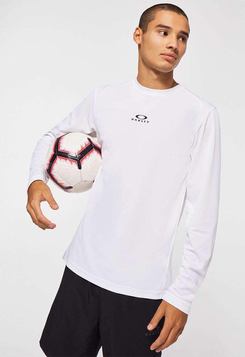 Oakley - Foundational training  long sleeve tee - white