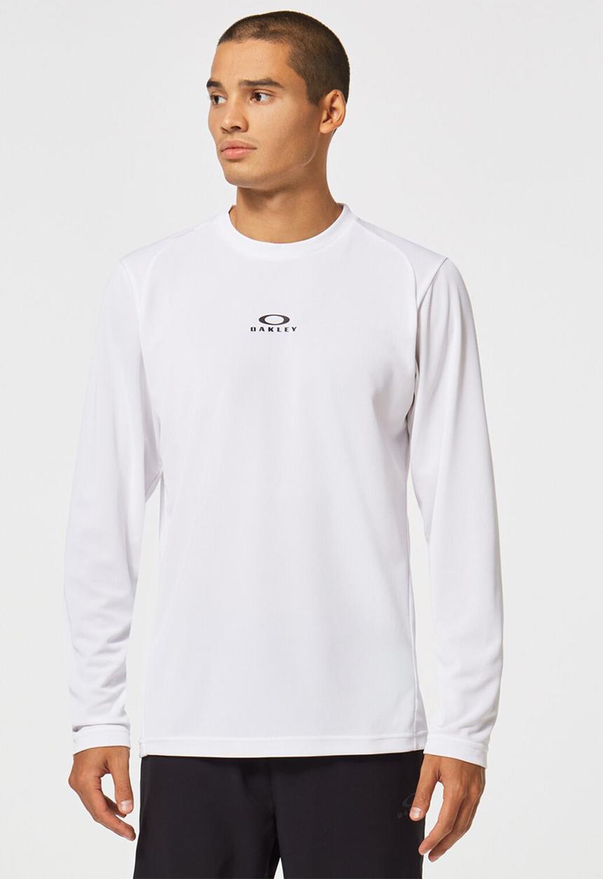 Oakley - Foundational training  long sleeve tee - white