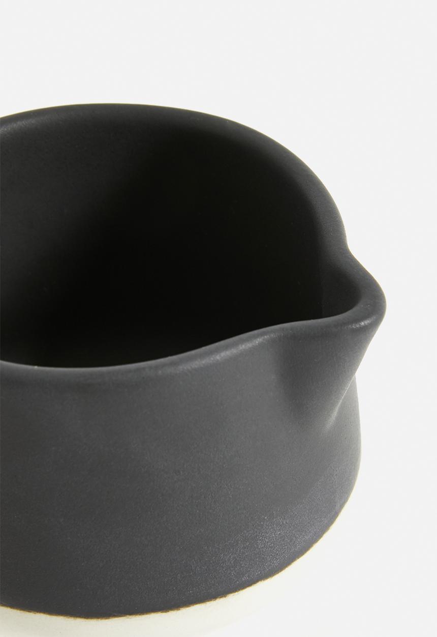 Urchin Art - Milk jug - black