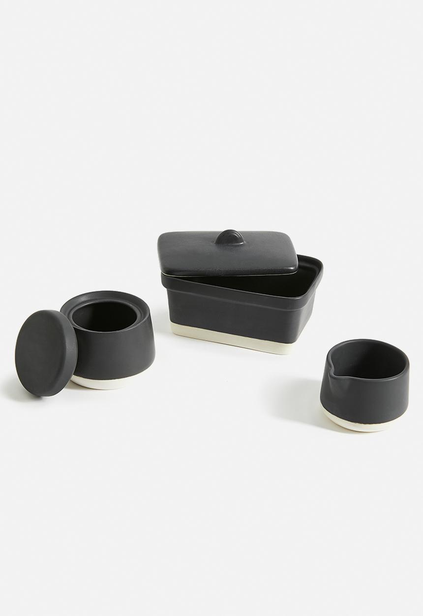 Urchin Art - Milk jug - black
