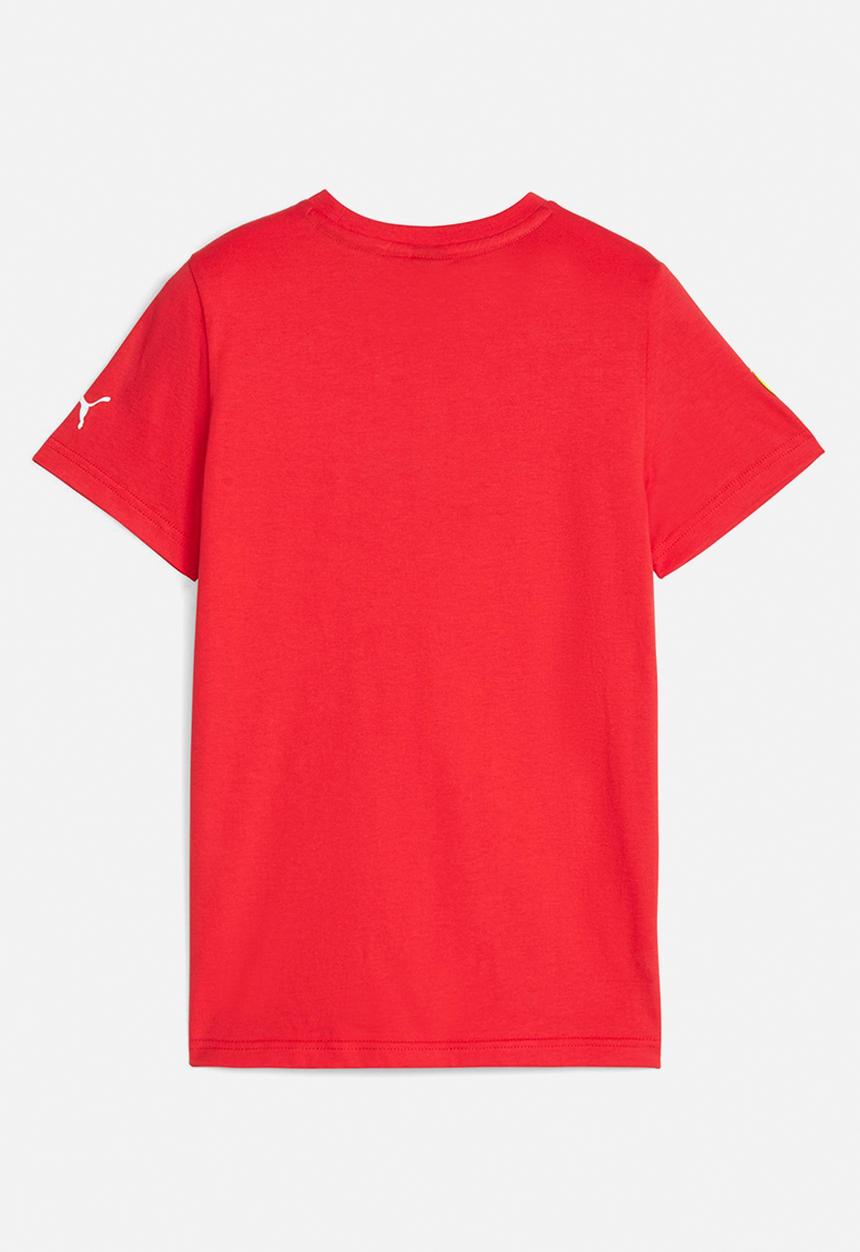PUMA - Ferrari race graphic tee 1 - rosso corsa