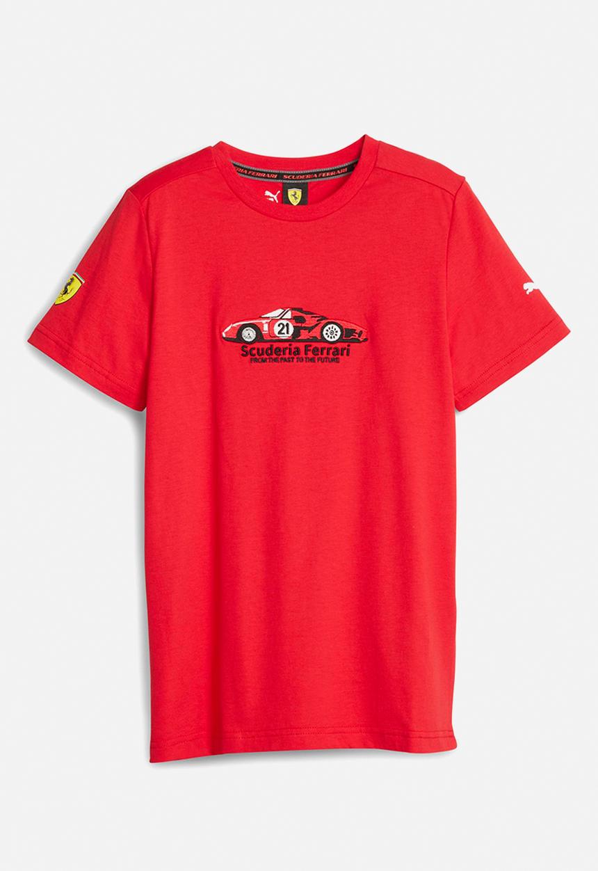 PUMA - Ferrari race graphic tee 1 - rosso corsa