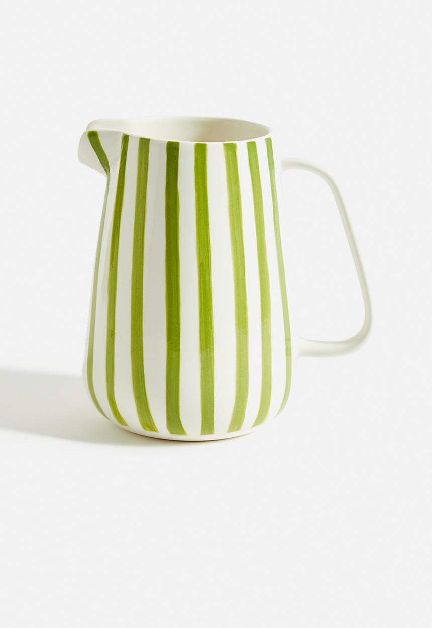 Urchin Art - Matt pitcher - olive