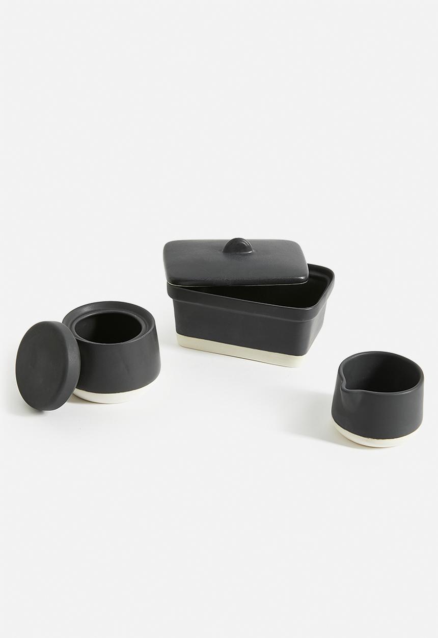 Urchin Art - Sugar Bowl - black