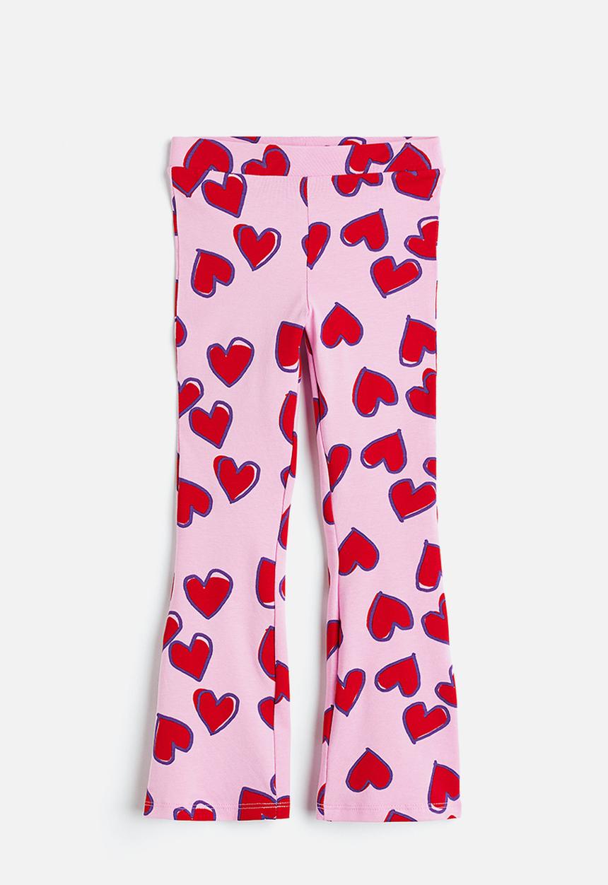 H&M - Flared leggings - pink