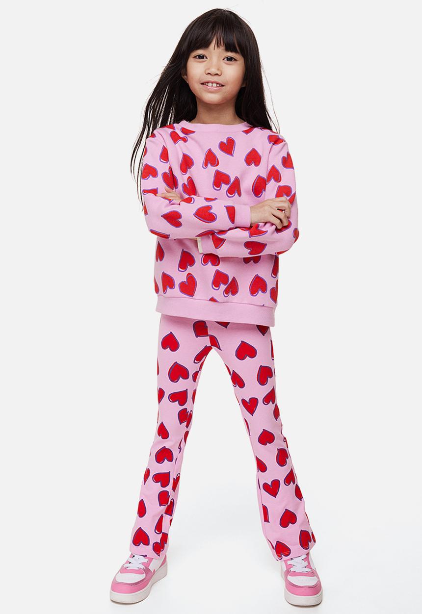 H&M - Flared leggings - pink