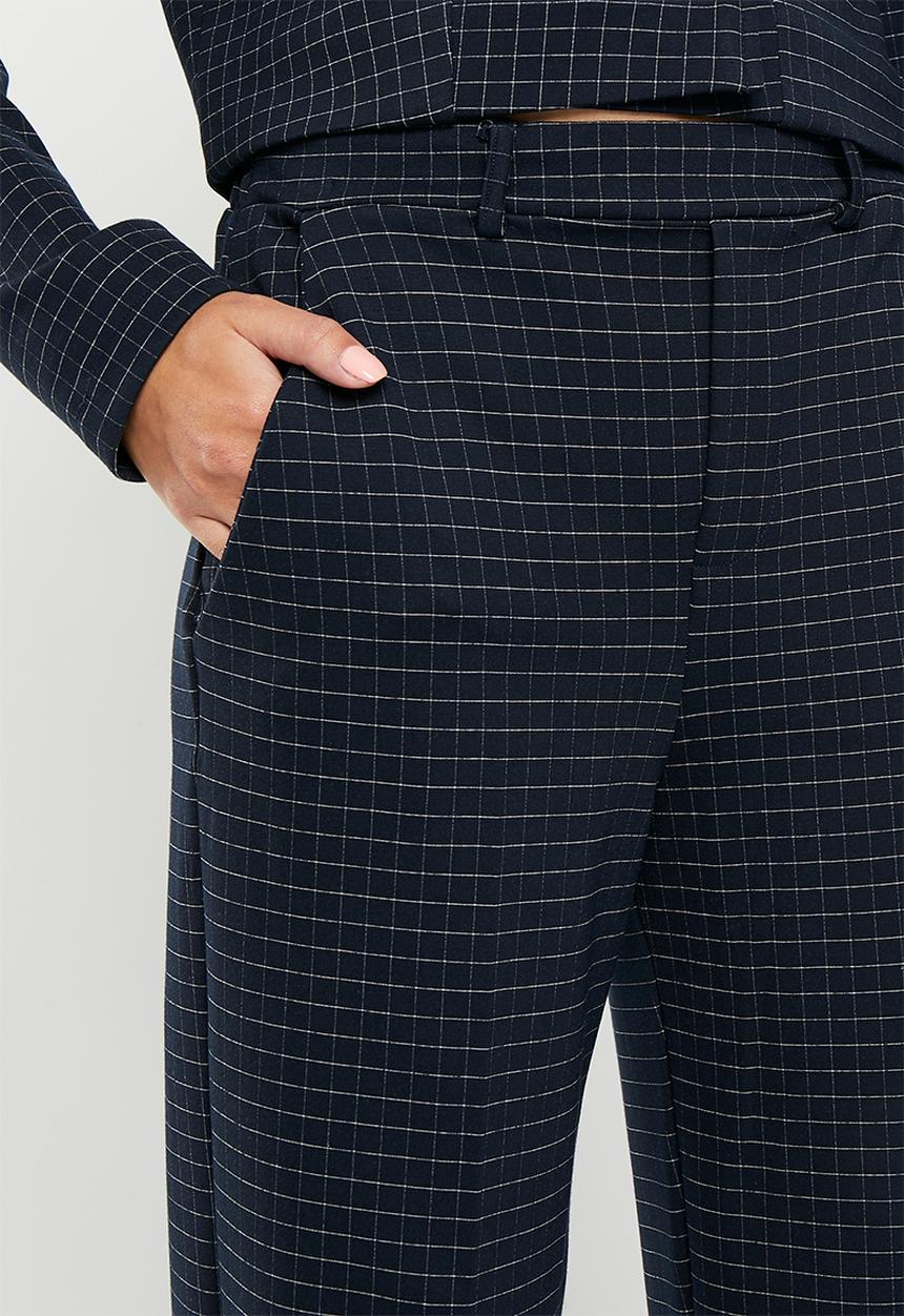Me&B - Ponti trousers - navy check