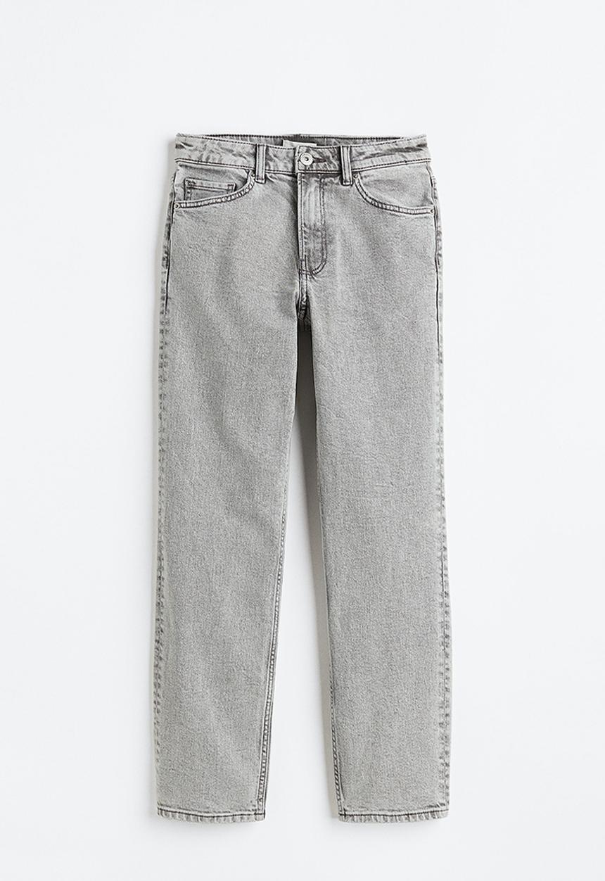 H&M - Slim regular ankle jeans - light grey
