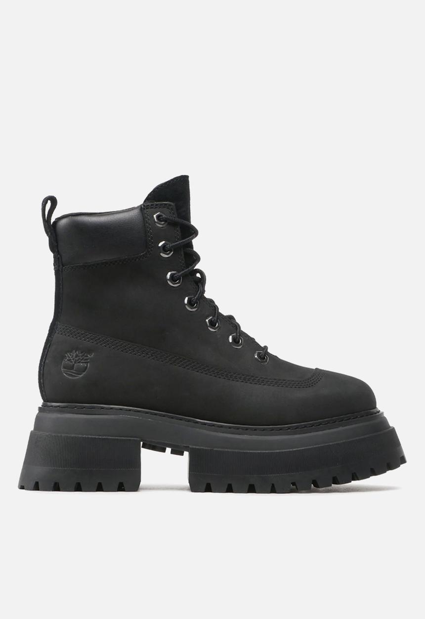 Timberland - Sky 6in lace up - black nubuck