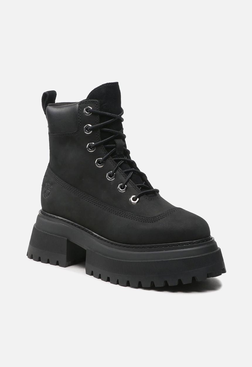 Timberland - Sky 6in lace up - black nubuck