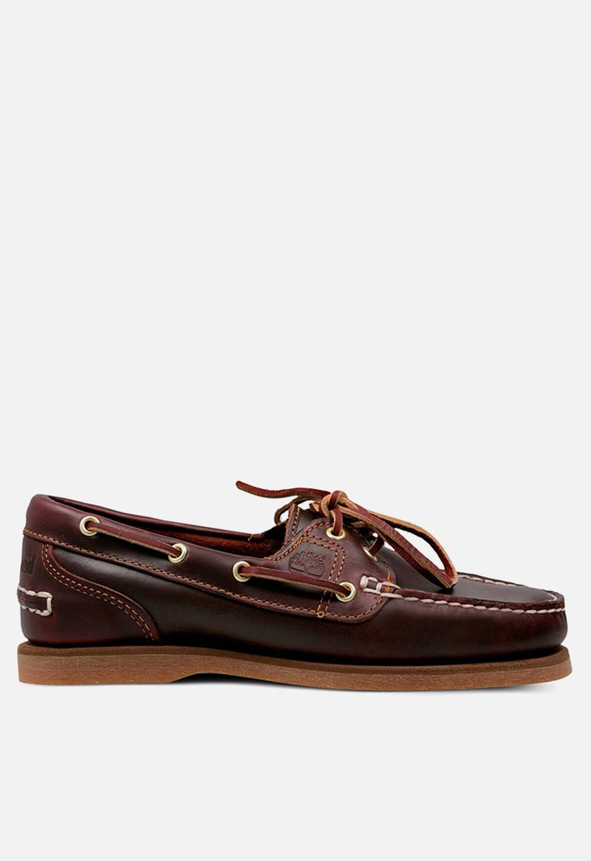 Timberland - Classic boat amherst 2 eye boat shoe - brown
