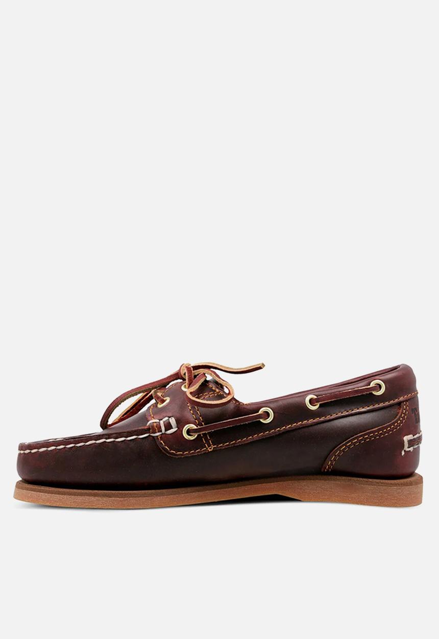 Timberland - Classic boat amherst 2 eye boat shoe - brown