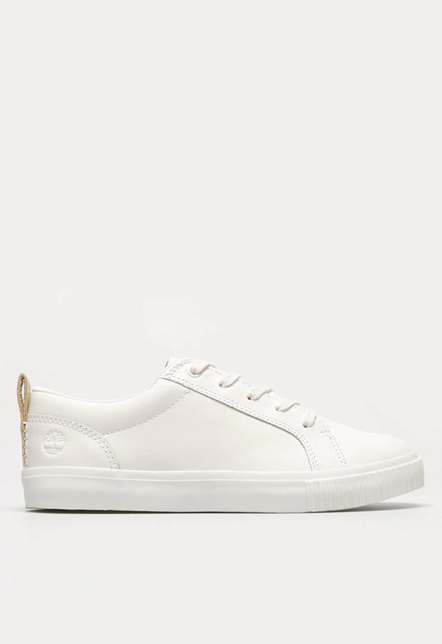 Timberland - Newport bay leather toe ox - white