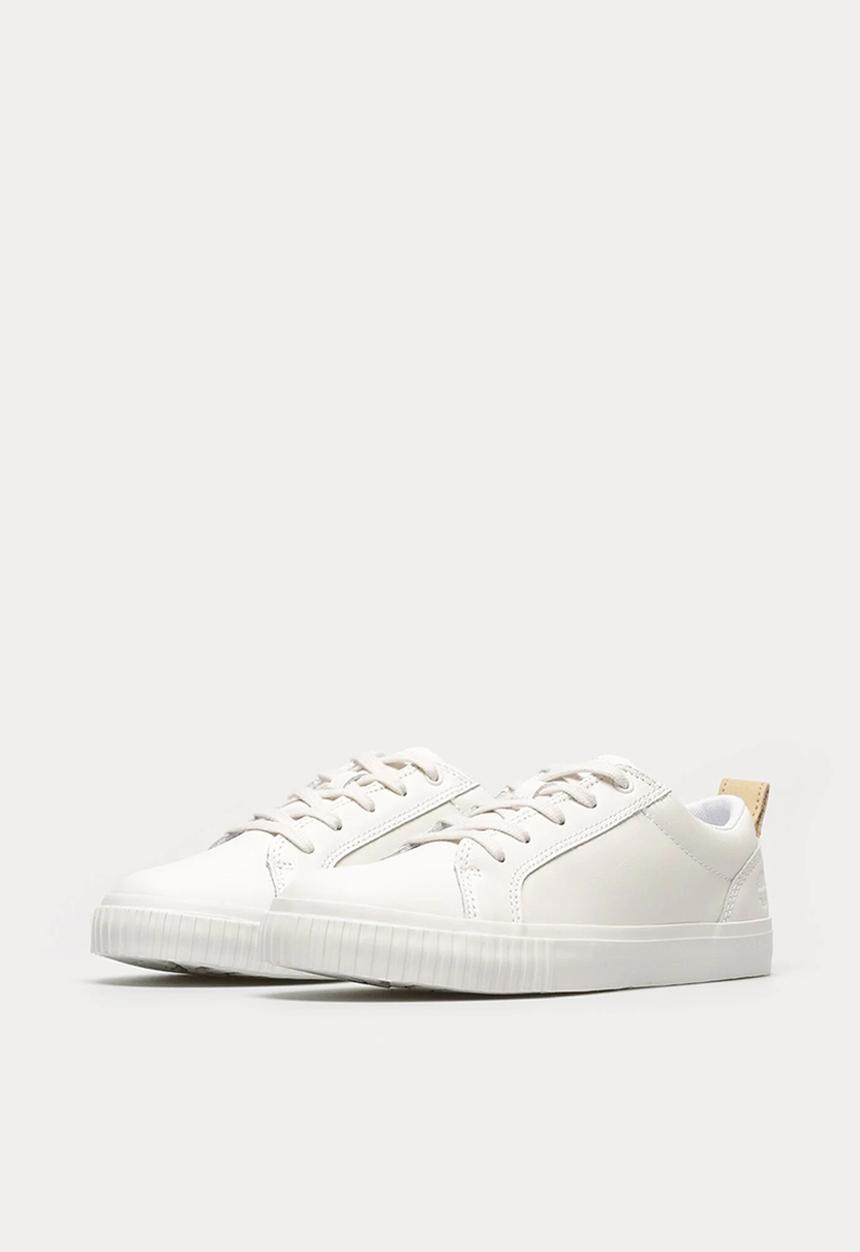 Timberland - Newport bay leather toe ox - white