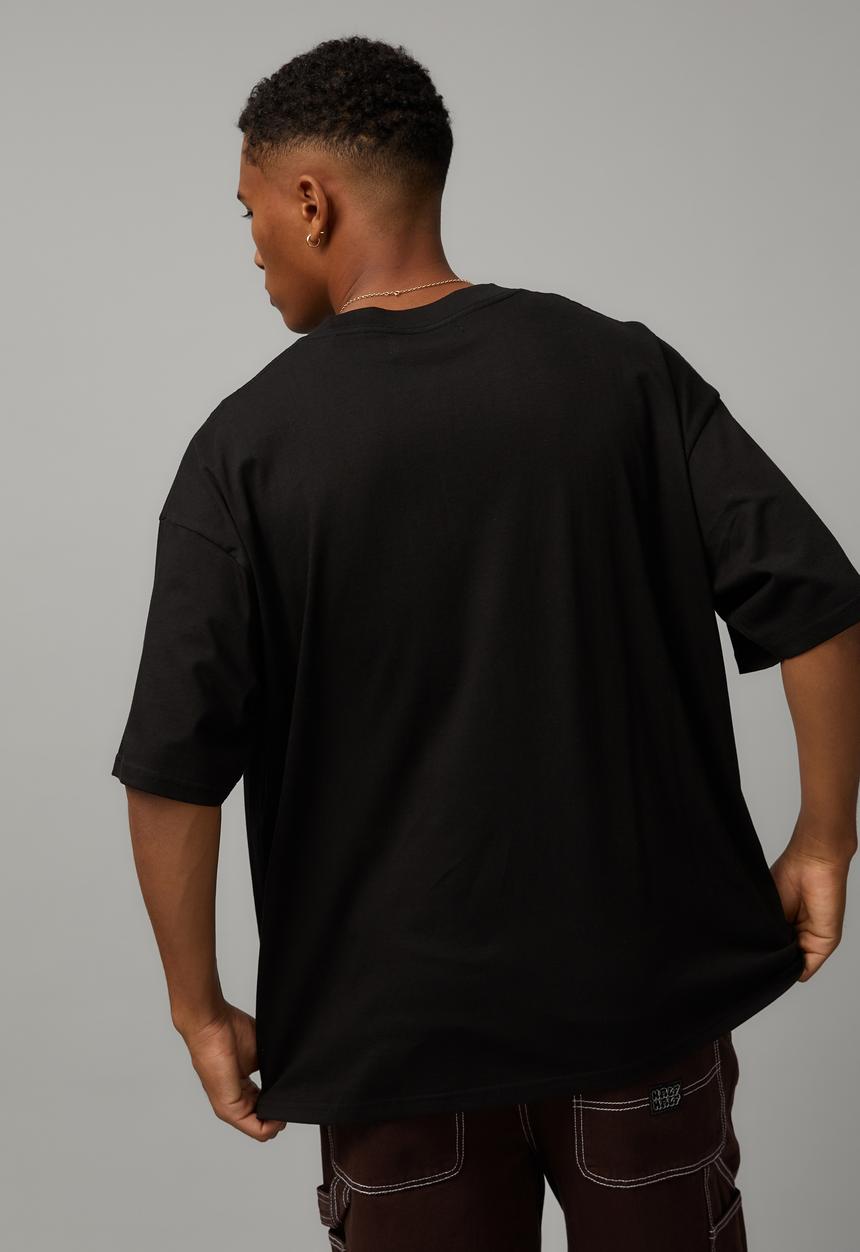 Factorie - Box fit unified T-shirt - black/staten island