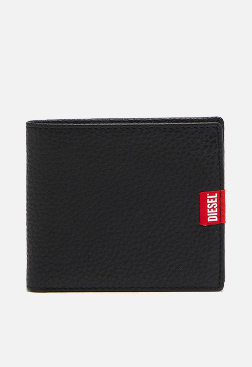 Diesel  - Hissu flag bi-fold coin s wallet - black