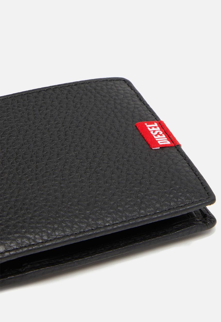 Diesel  - Hissu flag bi-fold coin s wallet - black