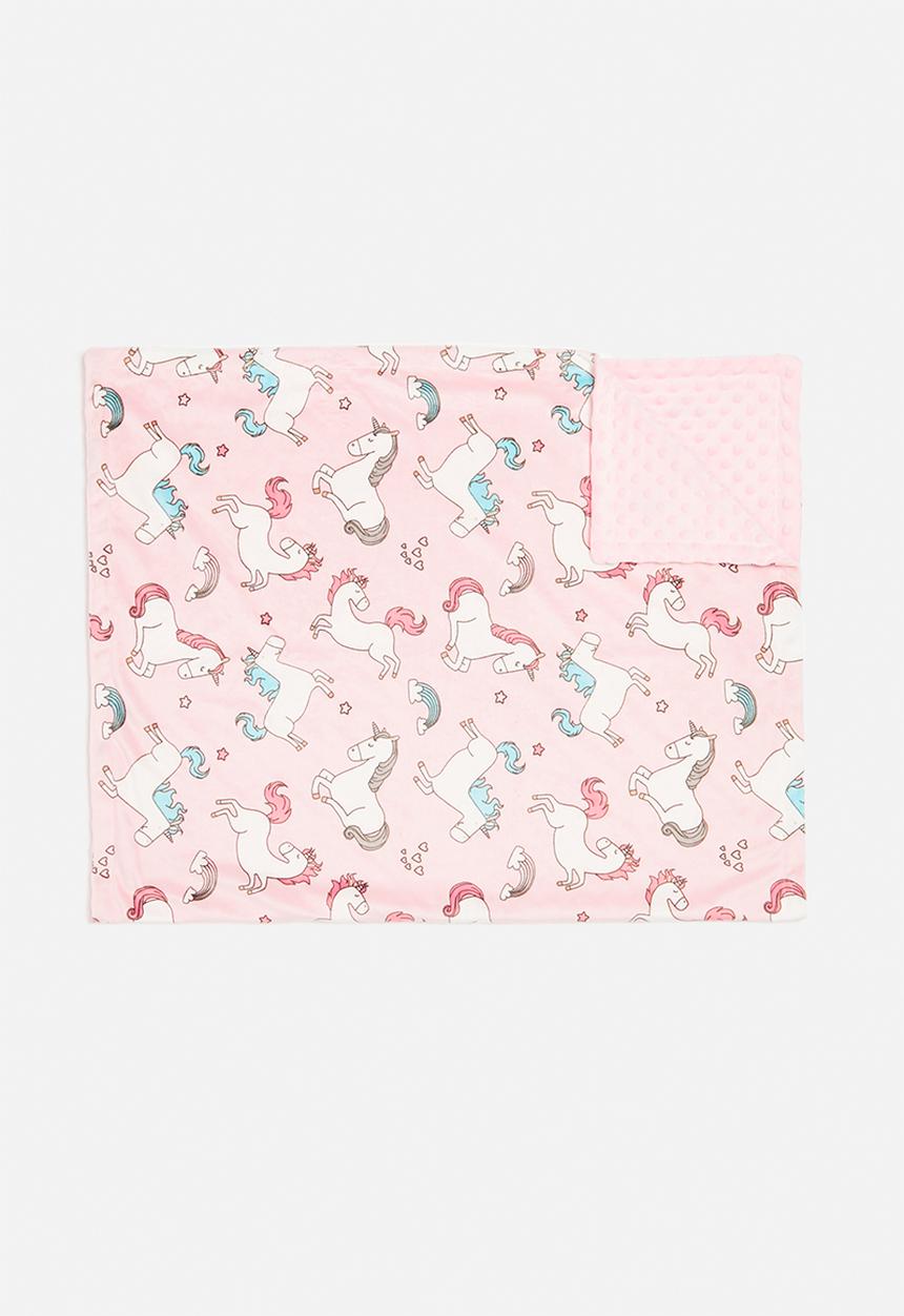 Pop Candy - Unicorn blanket - pink
