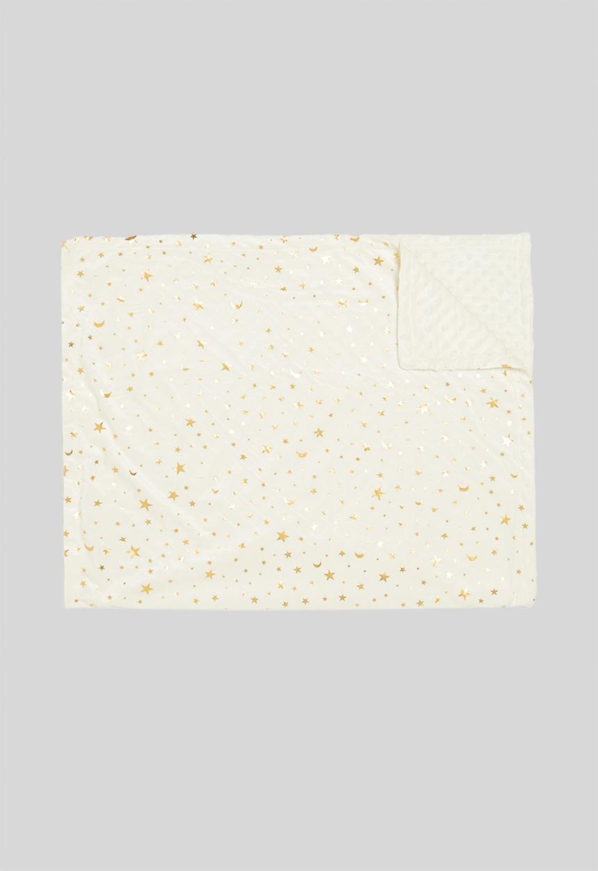 Pop Candy - Printed blanket - cream