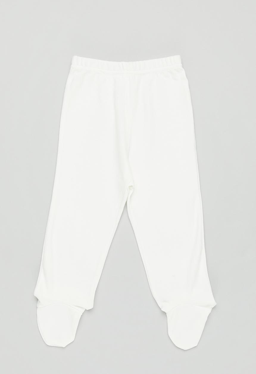 Pop Candy - Footed leggings - white