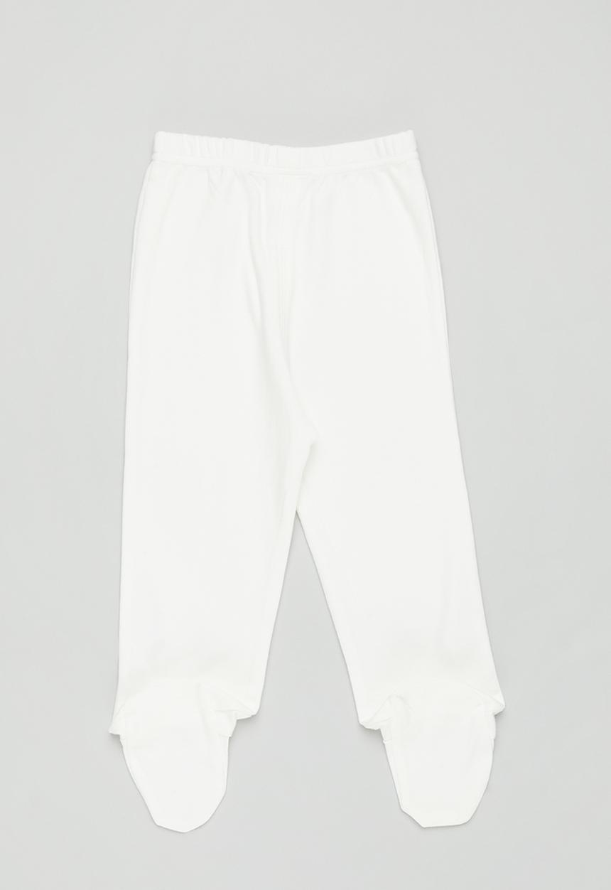 Pop Candy - Footed leggings - white