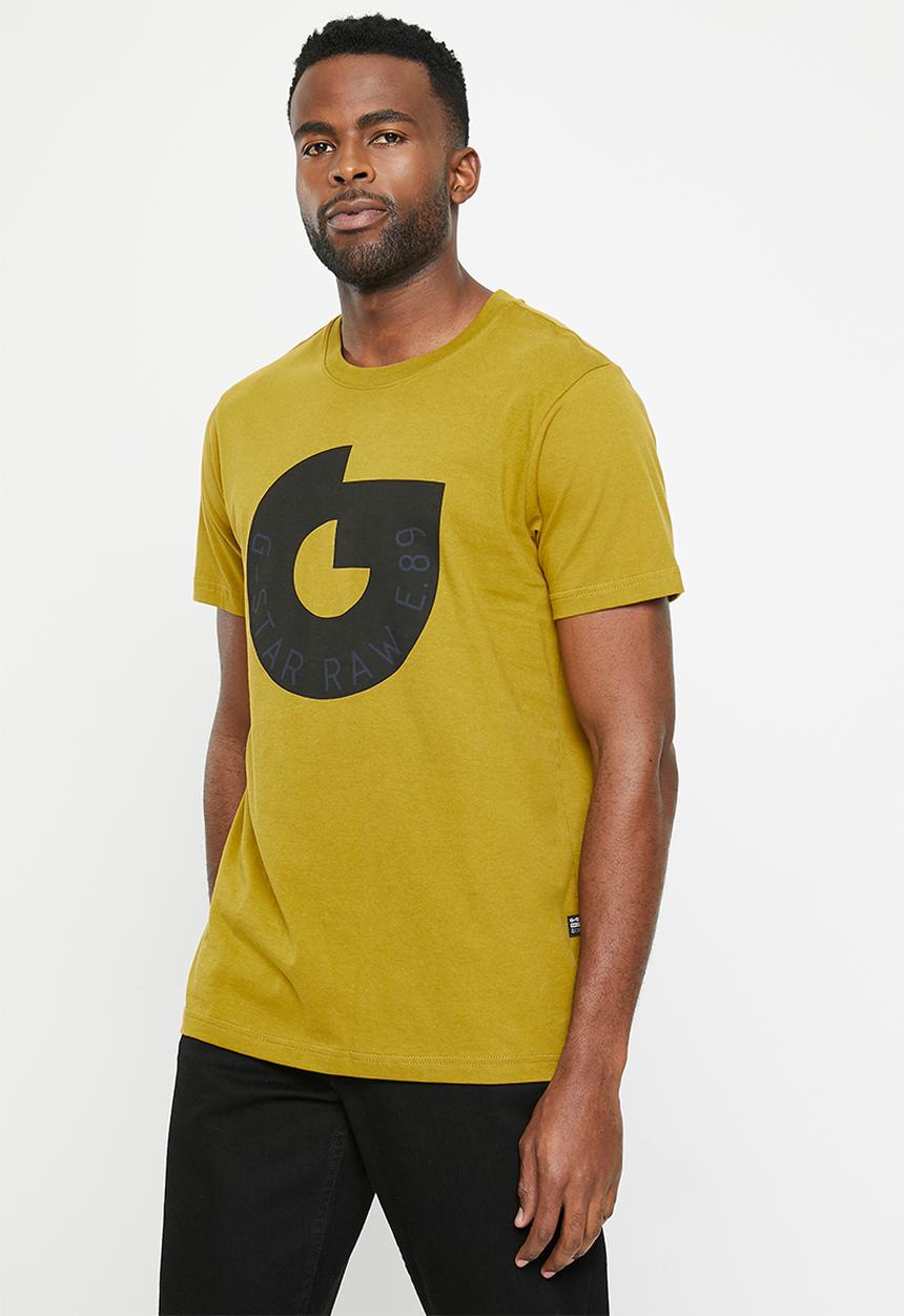 G-STAR - Industrial G r t Mu compact jersey - gold olive