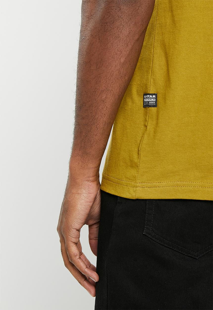 G-STAR - Industrial G r t Mu compact jersey - gold olive