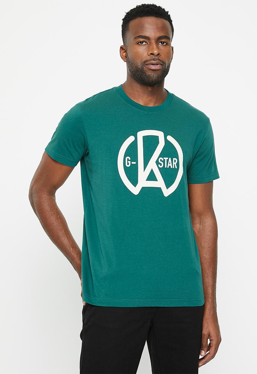 G-STAR - Circle graw r t - laub Mu compact jersey - bright billet green