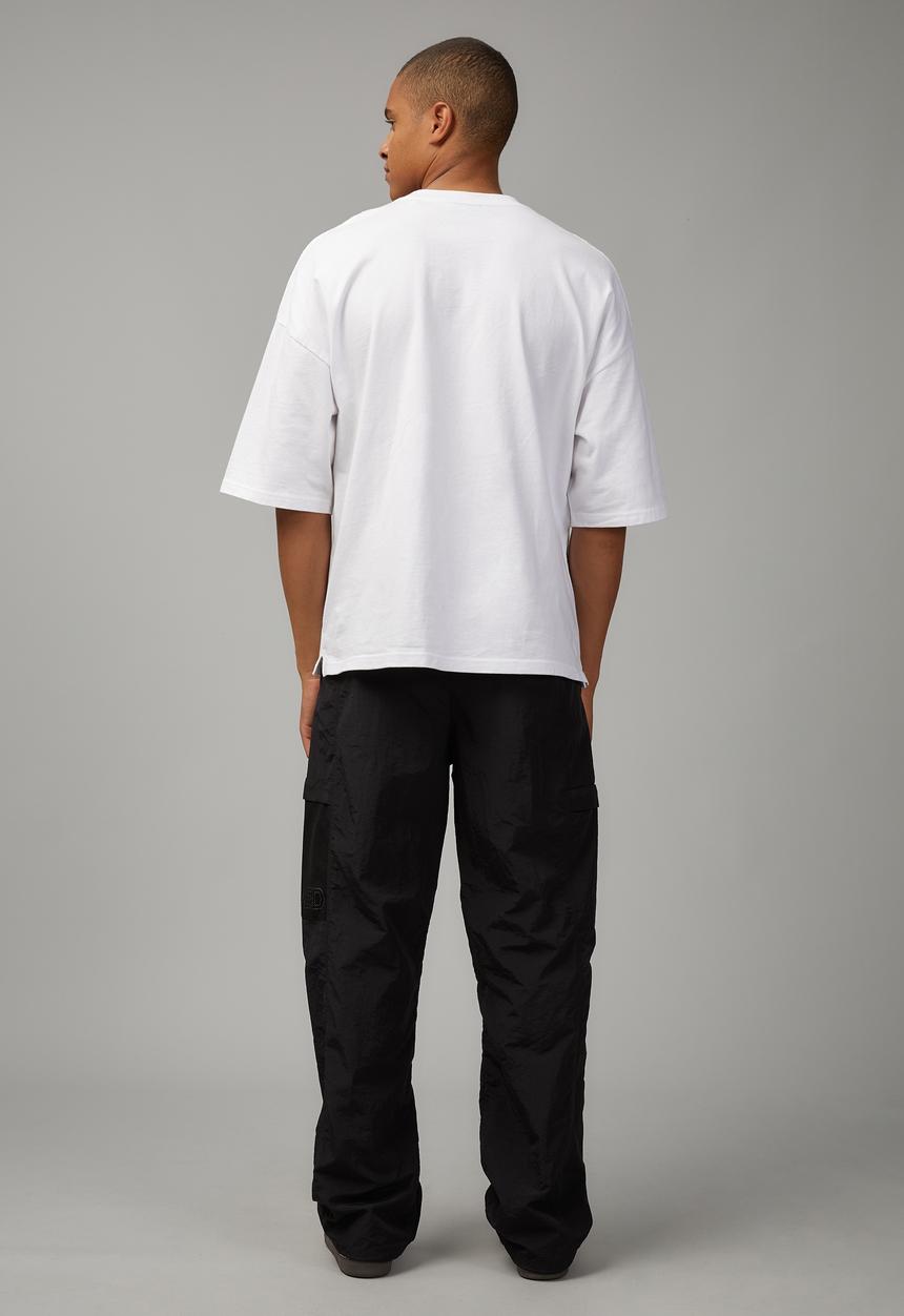 Factorie - Utility nylon trackpant - black