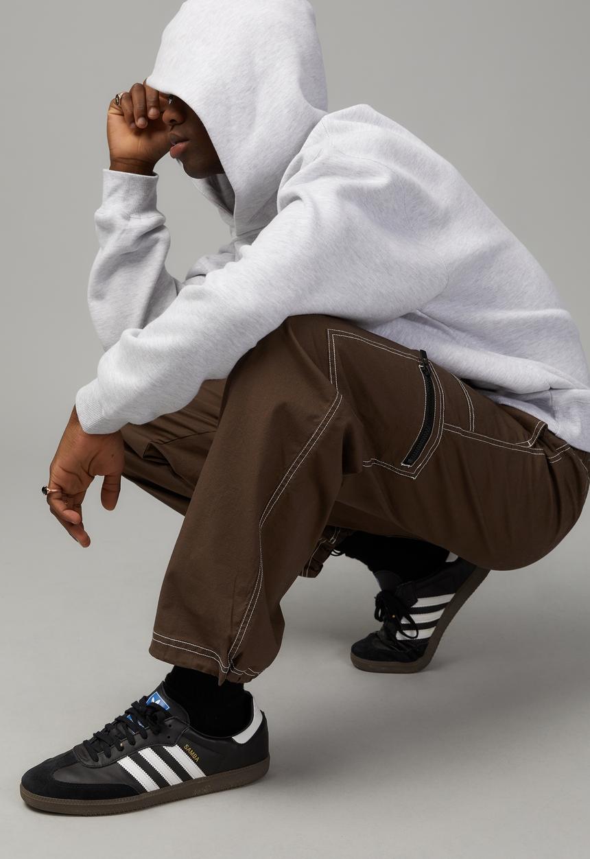 Factorie - Relaxed utility pant - bracken brown