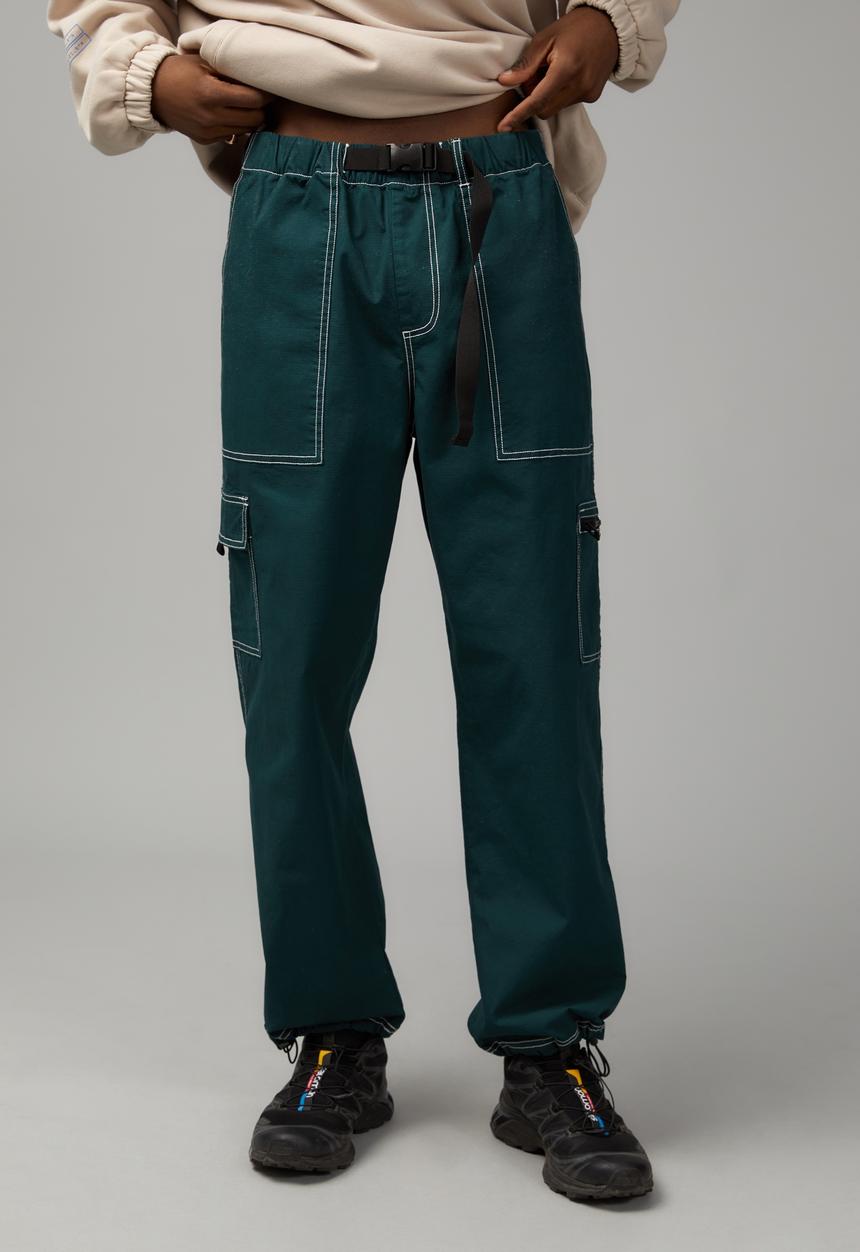 Factorie - Relaxed utility pant - vibrant teal