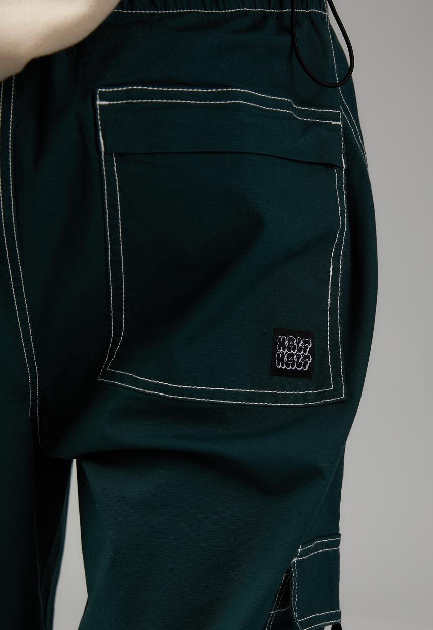 Factorie - Relaxed utility pant - vibrant teal