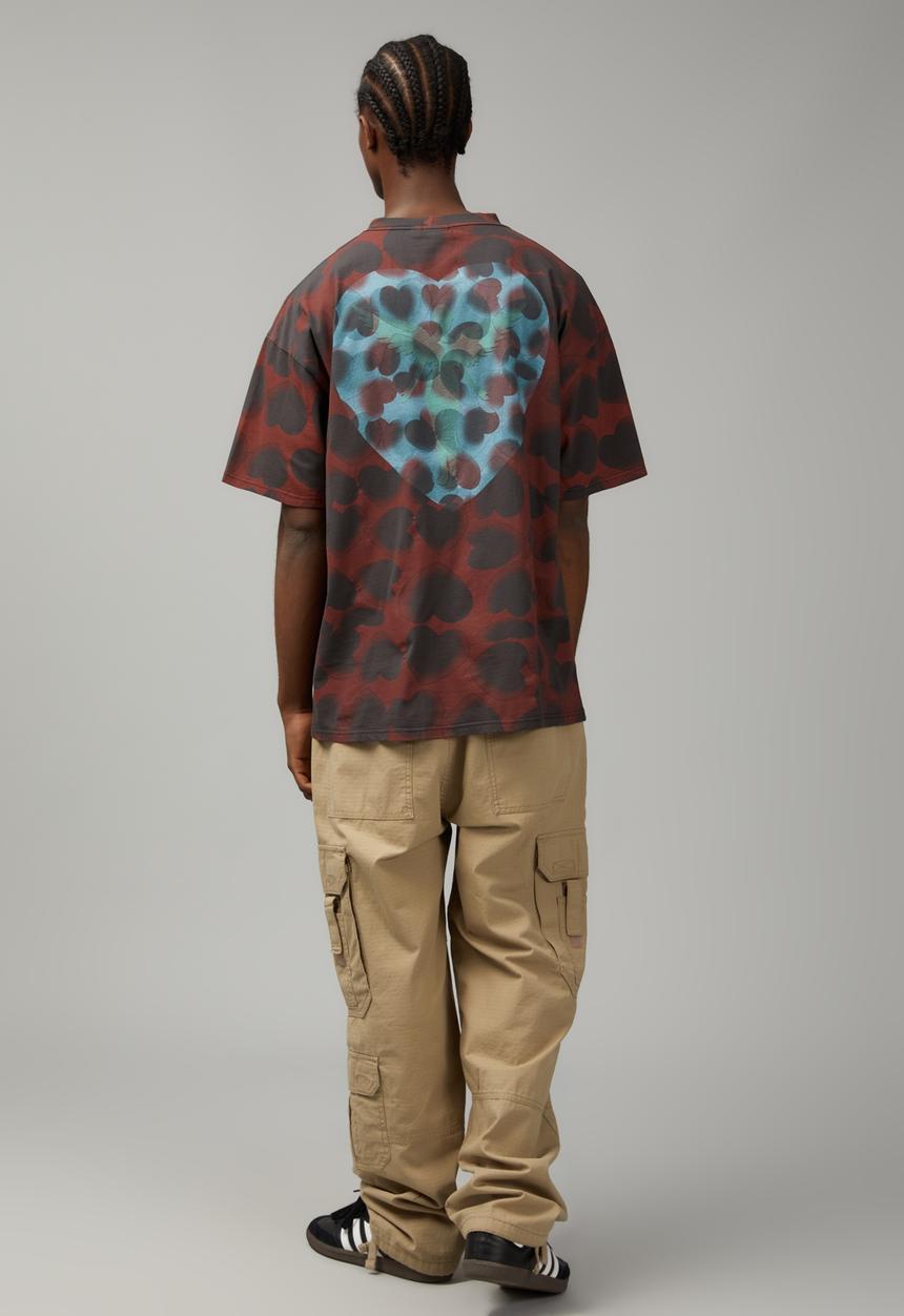 Factorie - Baggy rip stop cargo pant - bark