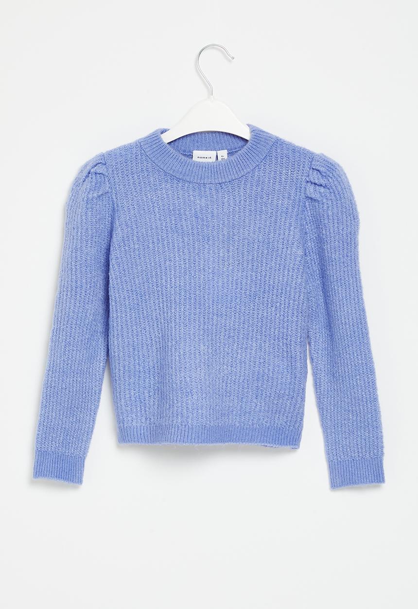 Name It - Spain long sleeve knit camp - jacaranda blue