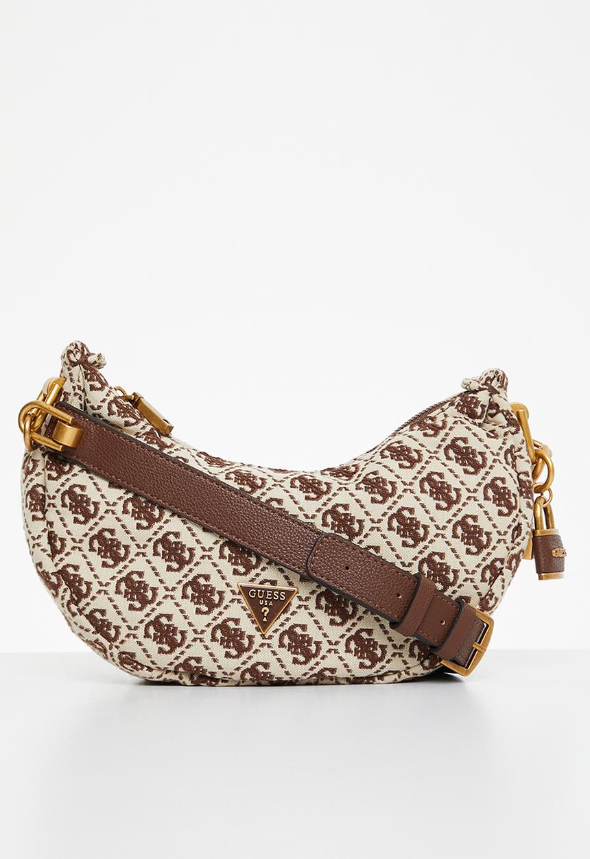 GUESS - Shemara mini hobo - brown logo