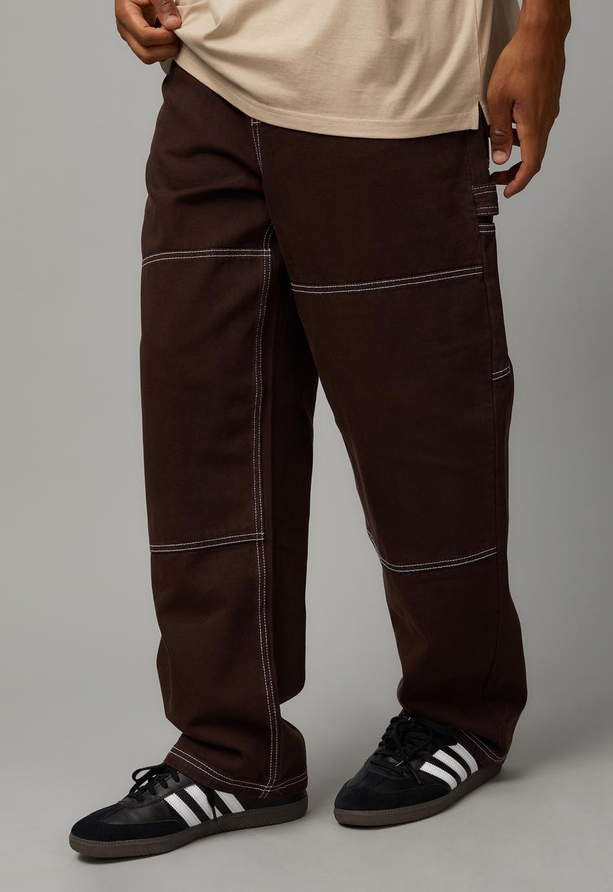 Factorie - Clean baggy jean - chocolate torte