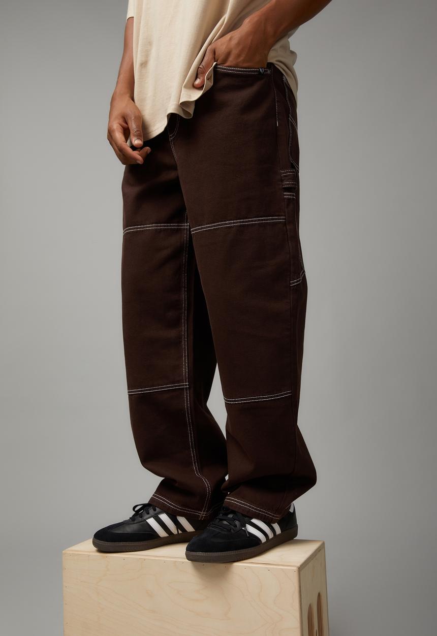 Factorie - Clean baggy jean - chocolate torte