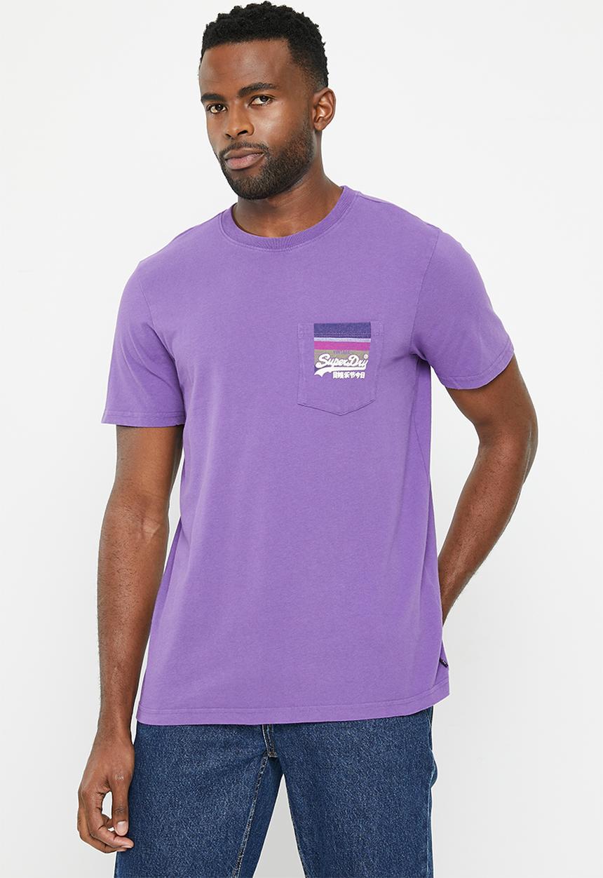 Superdry. - Vintage vl cali tee - ontario purple
