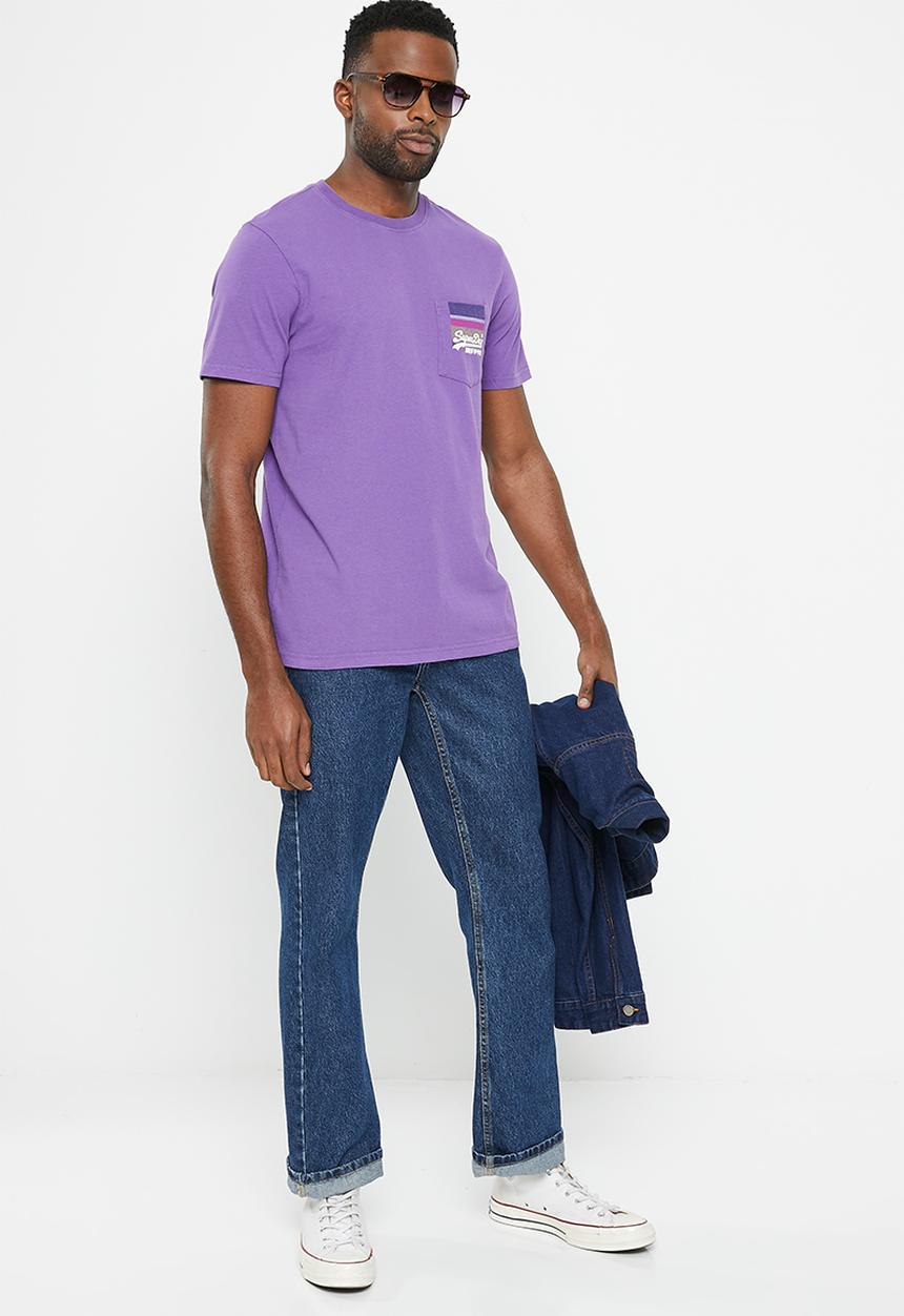Superdry. - Vintage vl cali tee - ontario purple