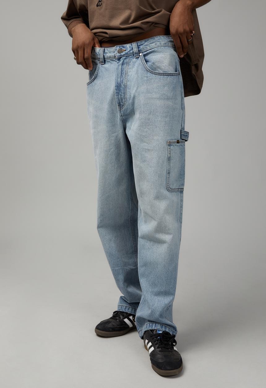 Factorie - Baggy painter jean - worn out bleach