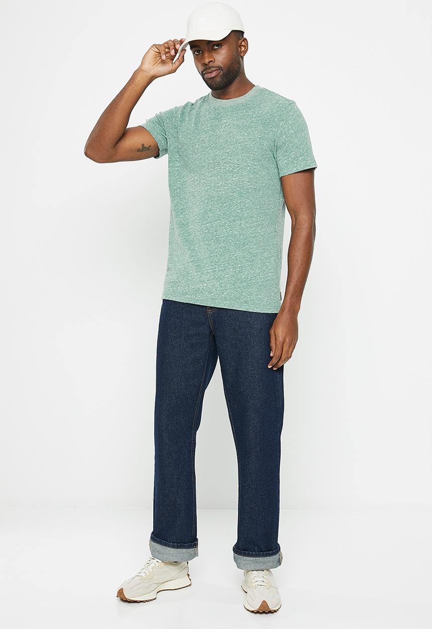 Superdry. - Vl emboss tee - the falls road green snowy