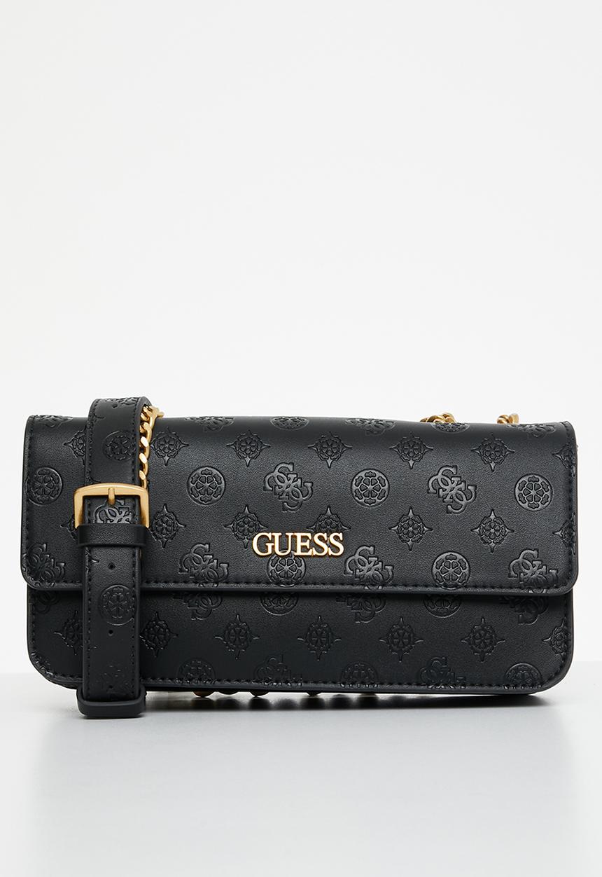 GUESS - Geva convertible xbody flap - black logo