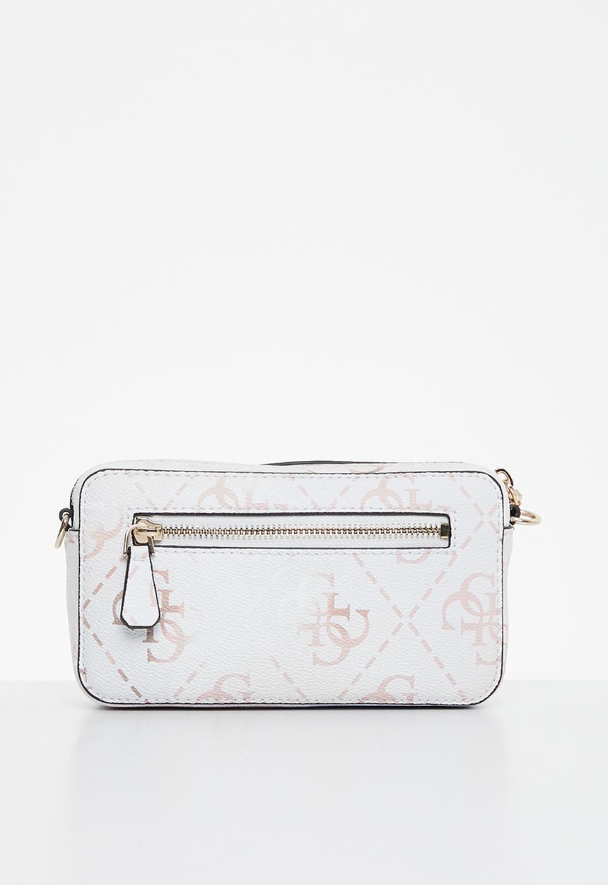 GUESS - Rea mini crossbody camera - white ombre logo