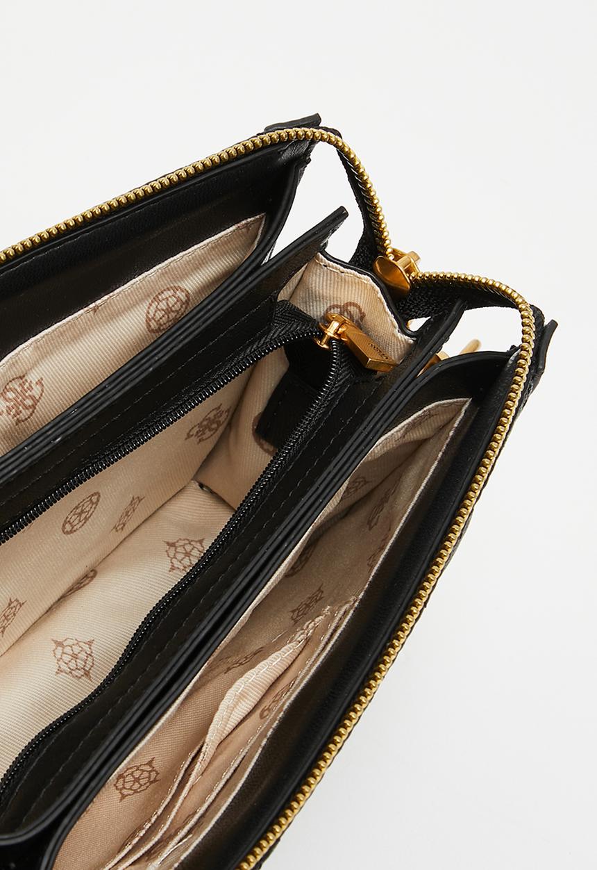 GUESS - Abey multi compartment xbody - black