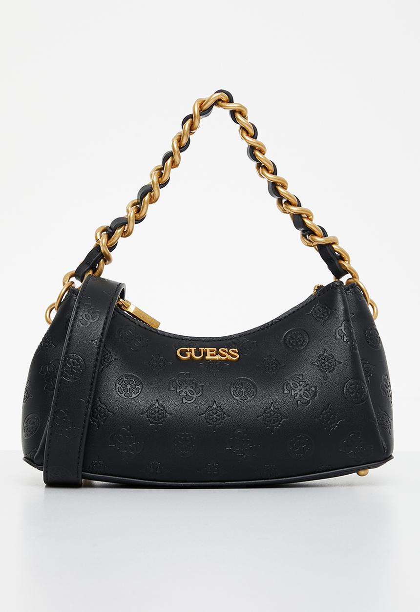 GUESS - Geva top zip shoulder - black logo