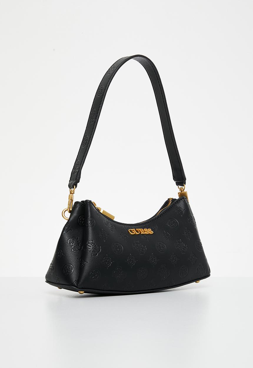 GUESS - Geva top zip shoulder - black logo