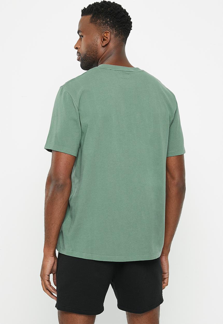 Superdry. - Code surplus logo tee - balsam green