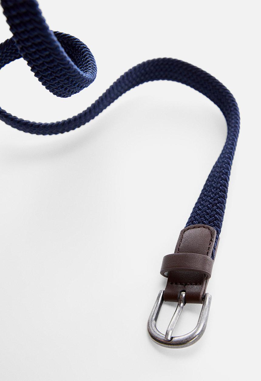 MANGO - Belt henry - navy