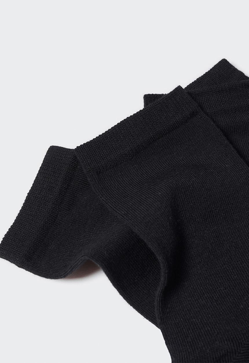 MANGO - Socks uni 2 pack - black